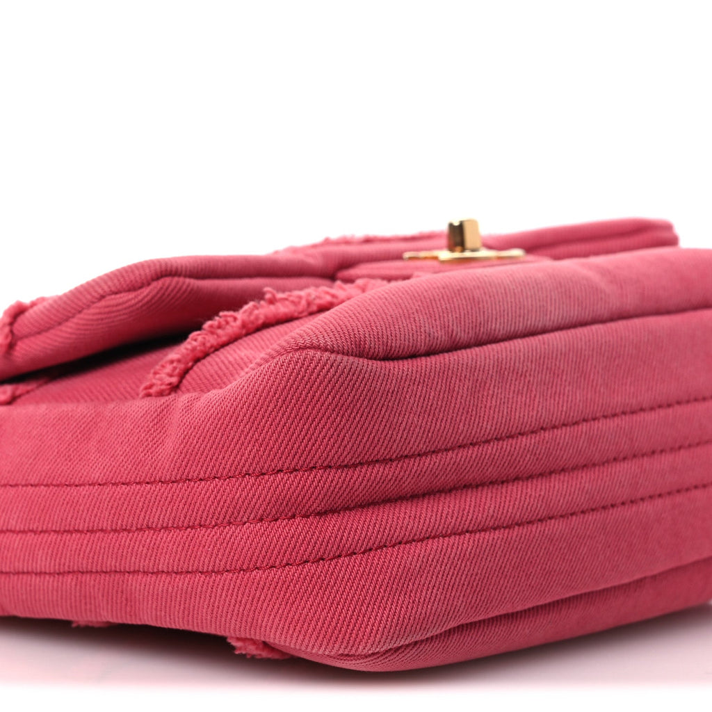 Denim Coco Flap Pink