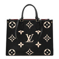 Empreinte Monogram Giant Onthego MM Black Beige