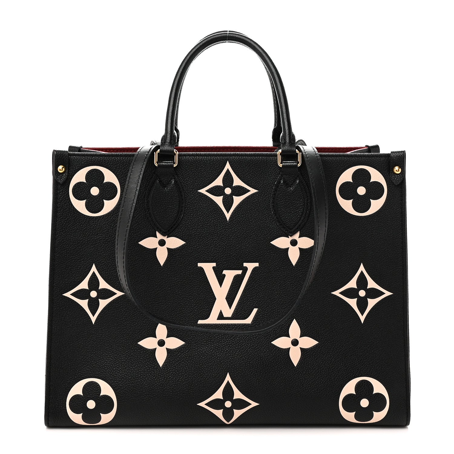 Empreinte Monogram Giant Onthego MM Black Beige