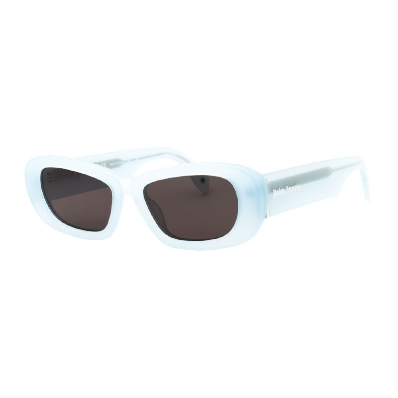Palm Angels Sunglasses Cat Eye Full Rim, White Frame and Red Lens PERI107DANA0125