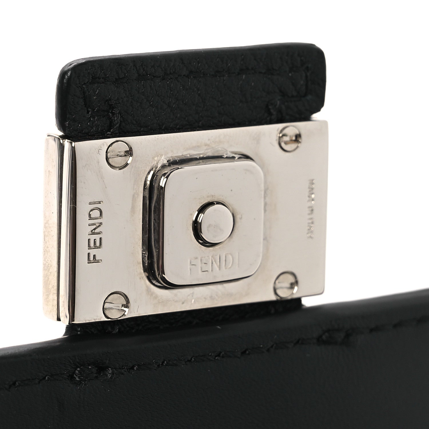 Cuoio Romano Micro Flat Baguette Black