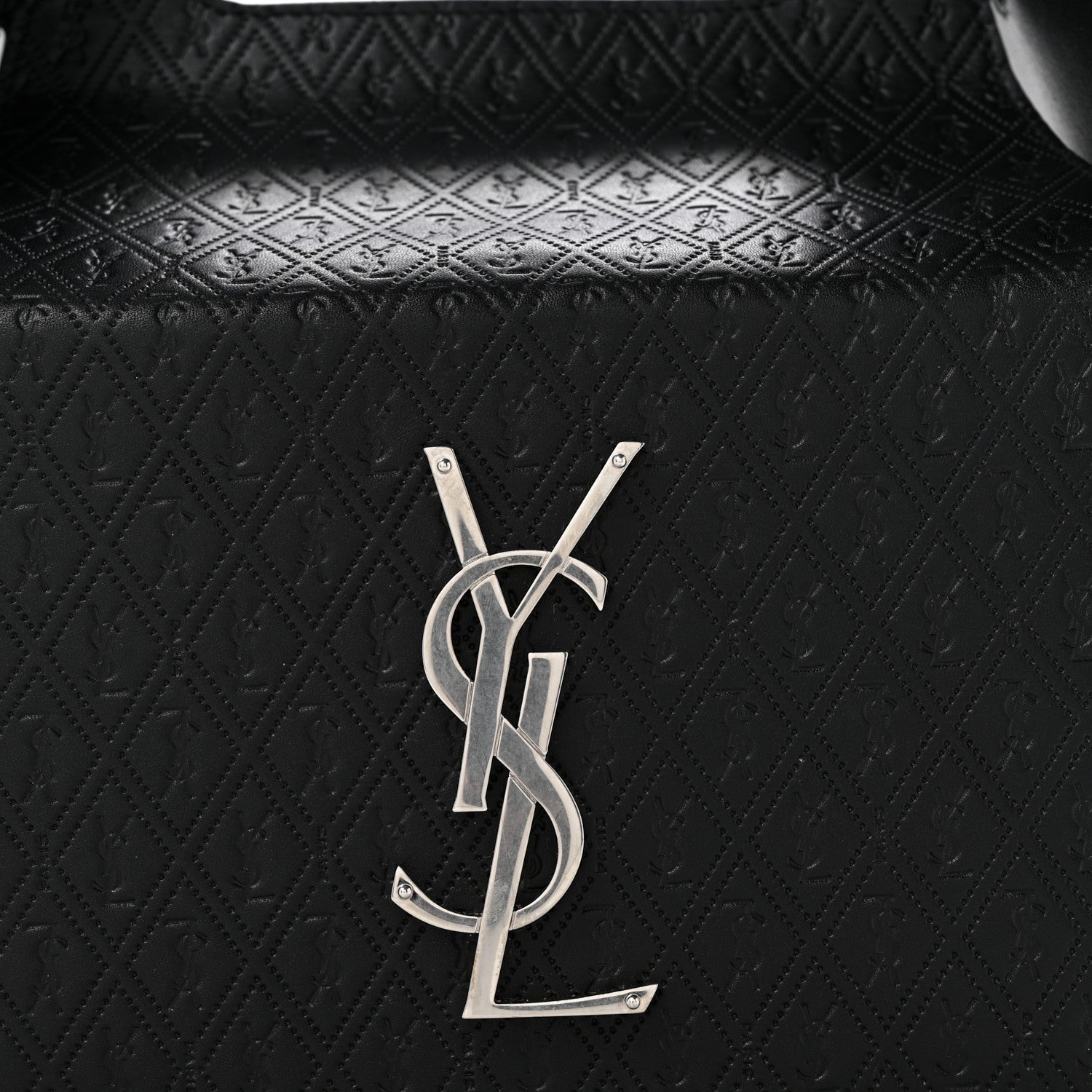 Calfskin Monogram Take Away Box Black