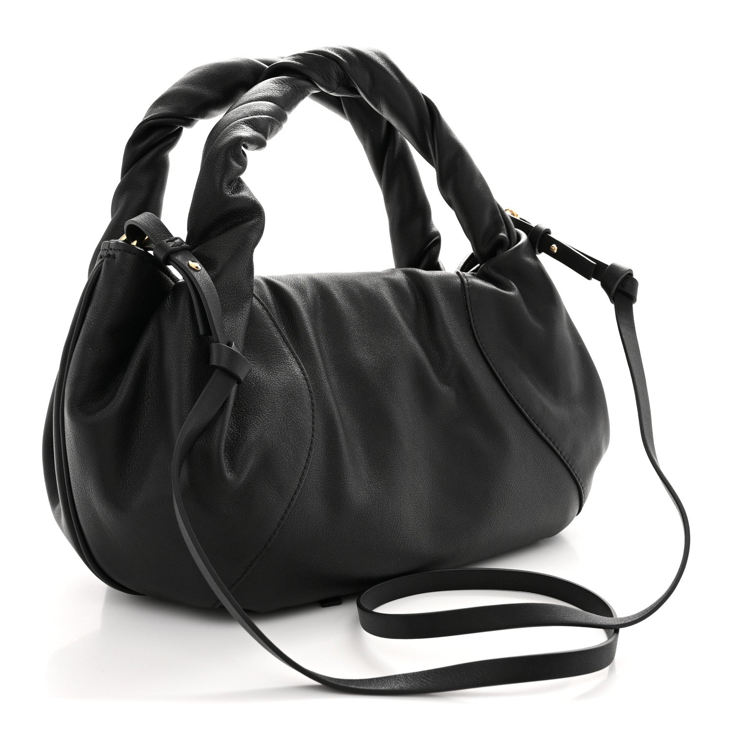 Calfskin Small Spy Black