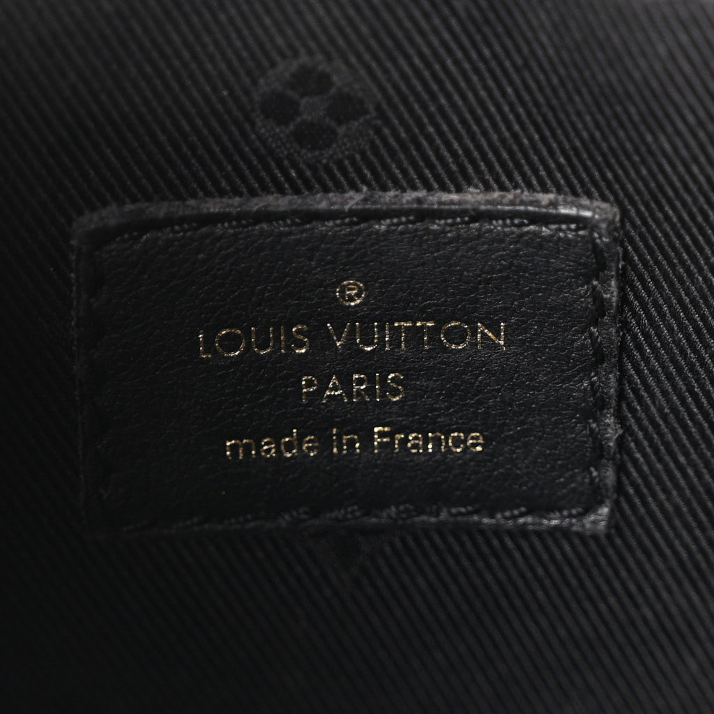 Calfskin Bubblegram Over The Moon Black