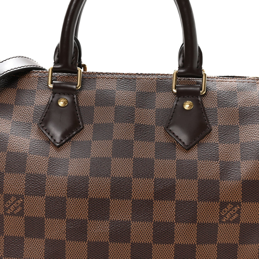 Damier Ebene Speedy Bandouliere 25