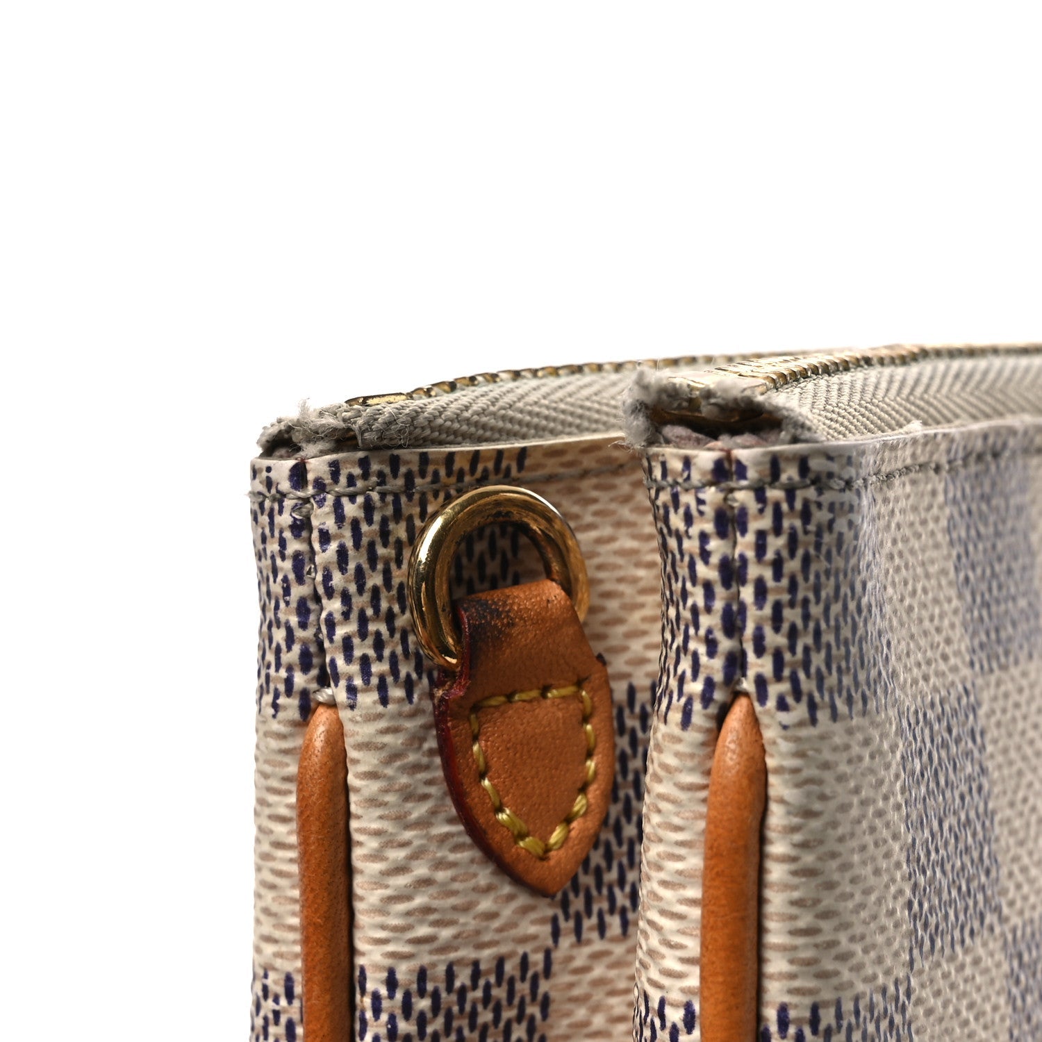 Damier Azur Double Zip Pochette