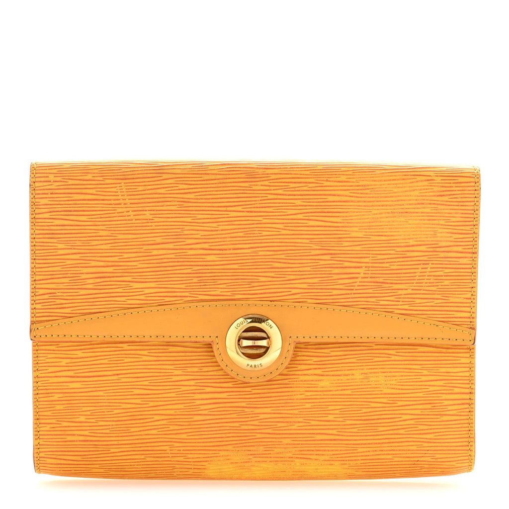 Epi Arche Pochette Yellow