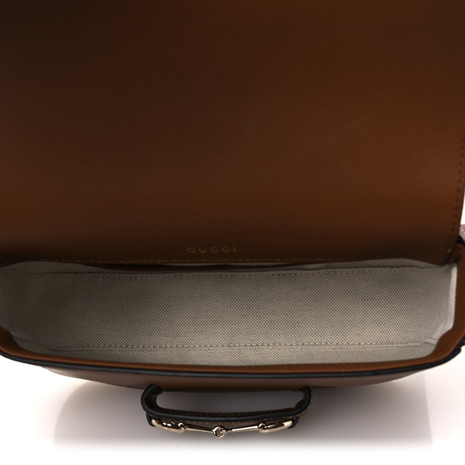 Arabella Calfskin Horsebit 1955 Soft Small Shoulder Bag Sundial