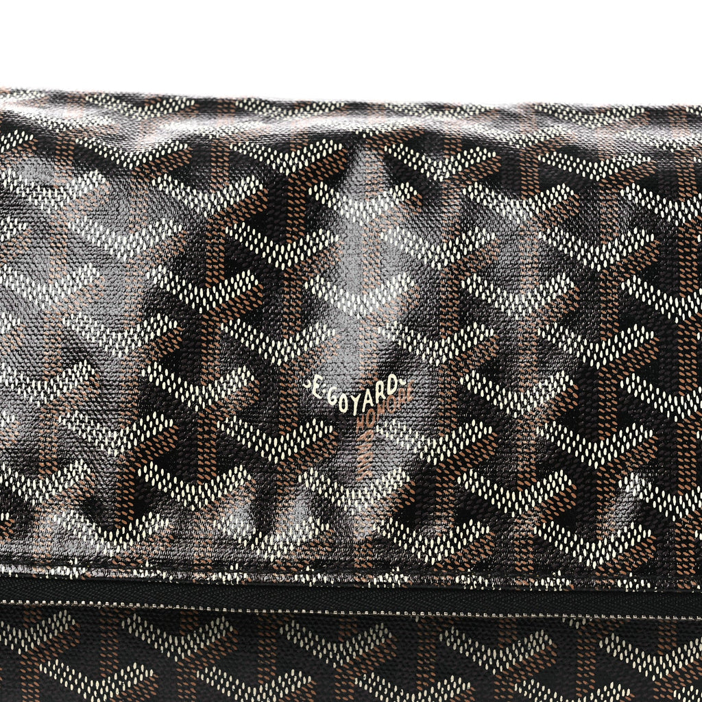 Goyardine Sainte Marie Soft Clutch Black