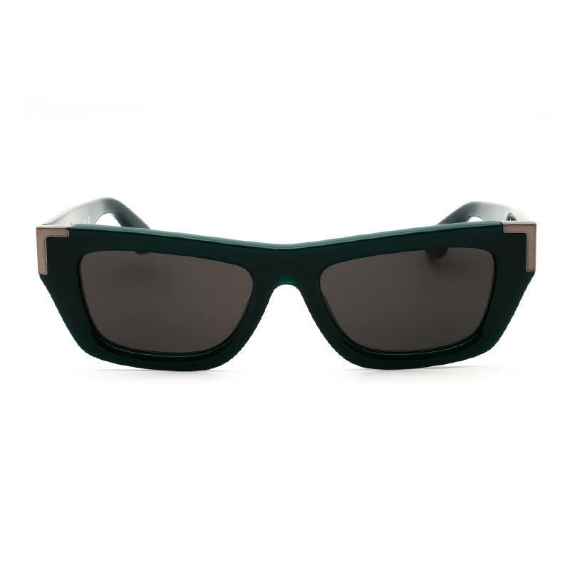 Palm Angels Sunglasses Cat Eye Full Rim, Black Frame and Dark Grey Lens PERI10KMALIBU1007