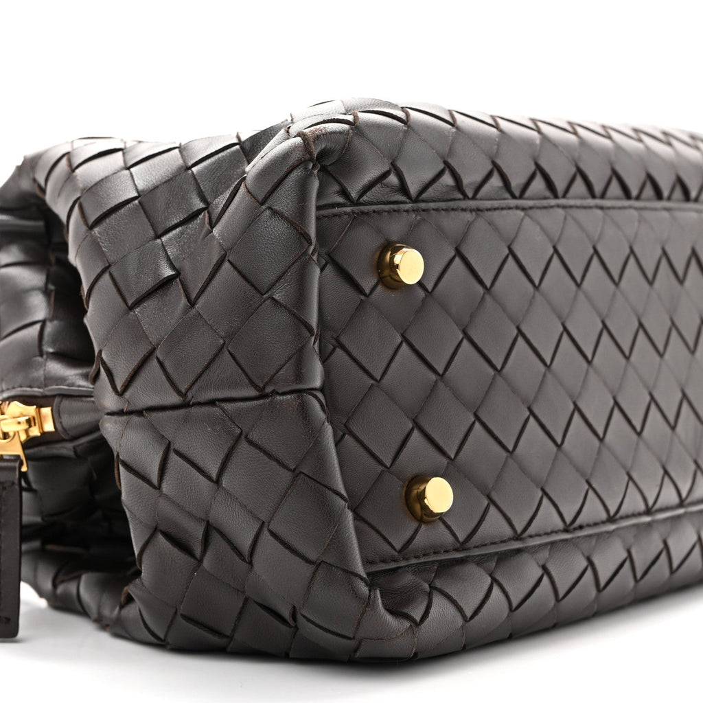 Nappa Intrecciato Bauletto Fondant