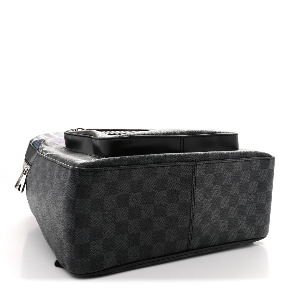 Damier Graphite World Map Josh Backpack