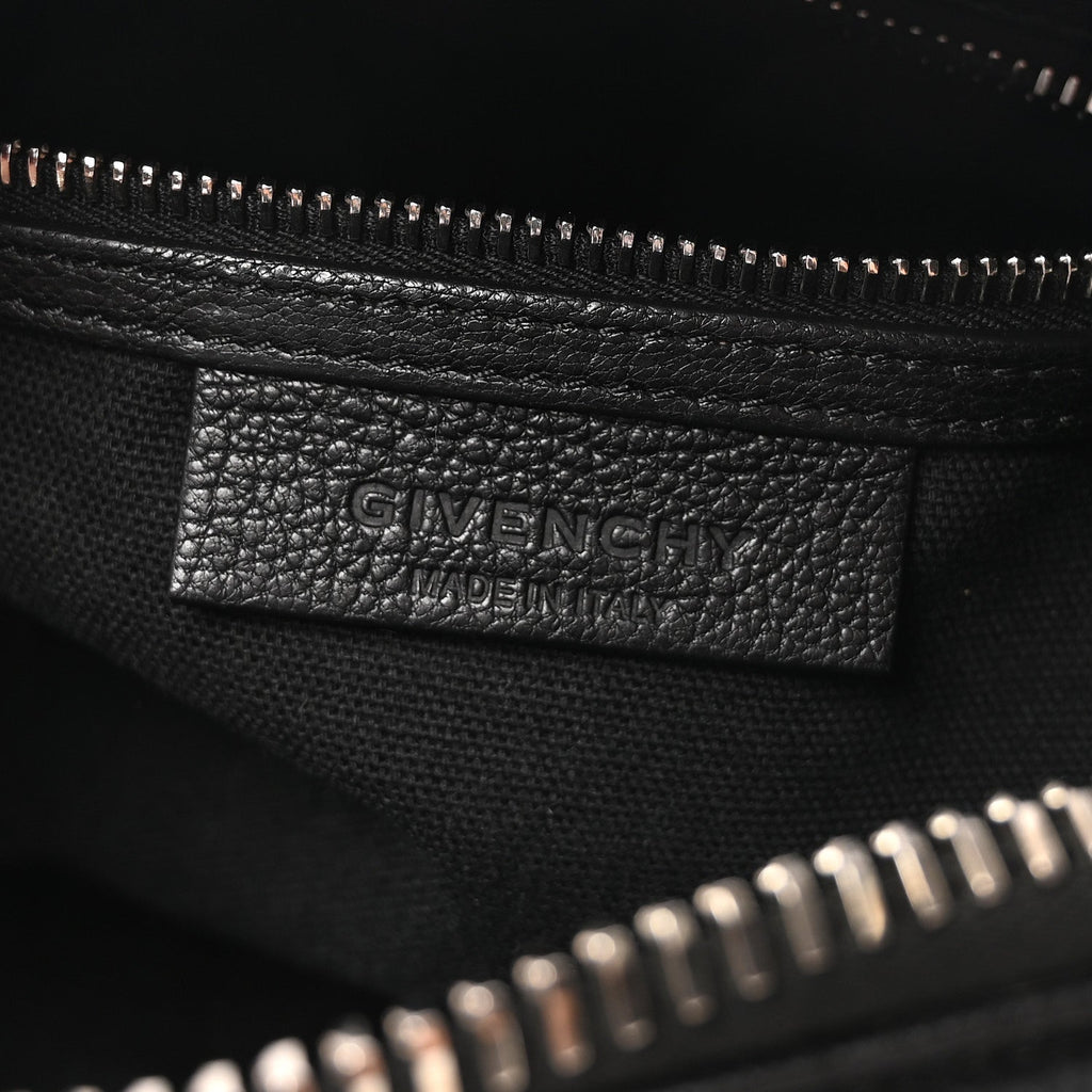 Sugar Goatskin Mini Antigona Black