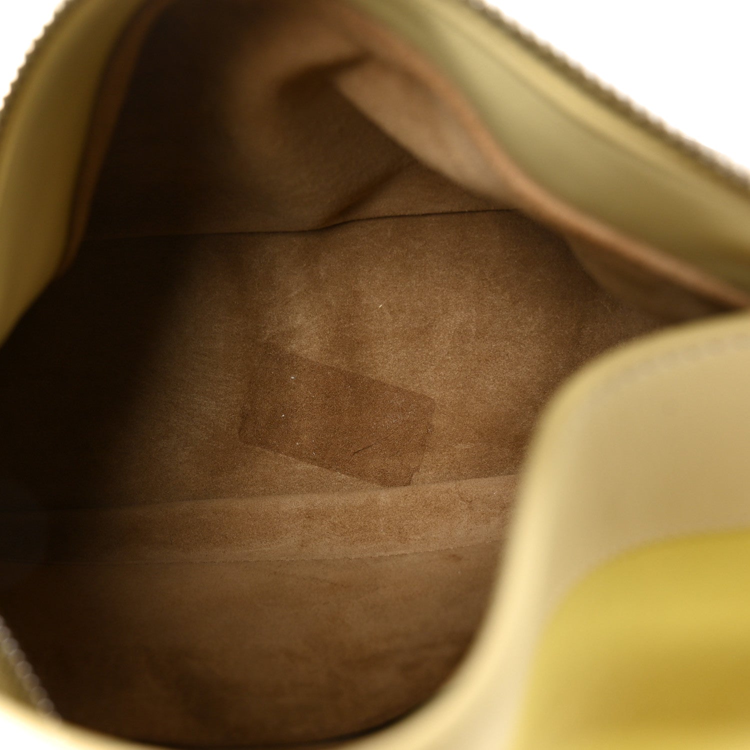 X ALBERS Nappa Calfskin Small Puzzle Bag Pale Grey Light Citrine