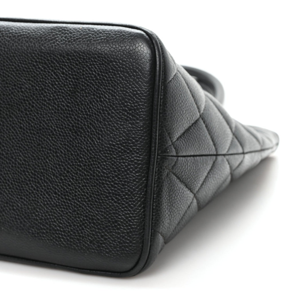 Caviar Quilted Medallion Tote