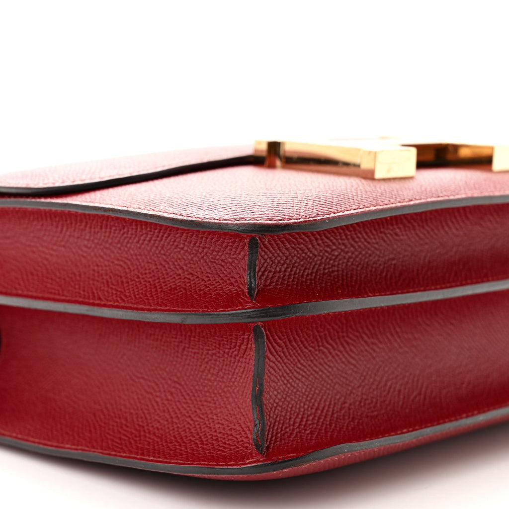 Epsom Enamel Constance 24 Rouge Grenat