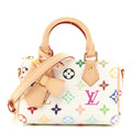 LV X TM Monogram Multicolor Nano Speedy White