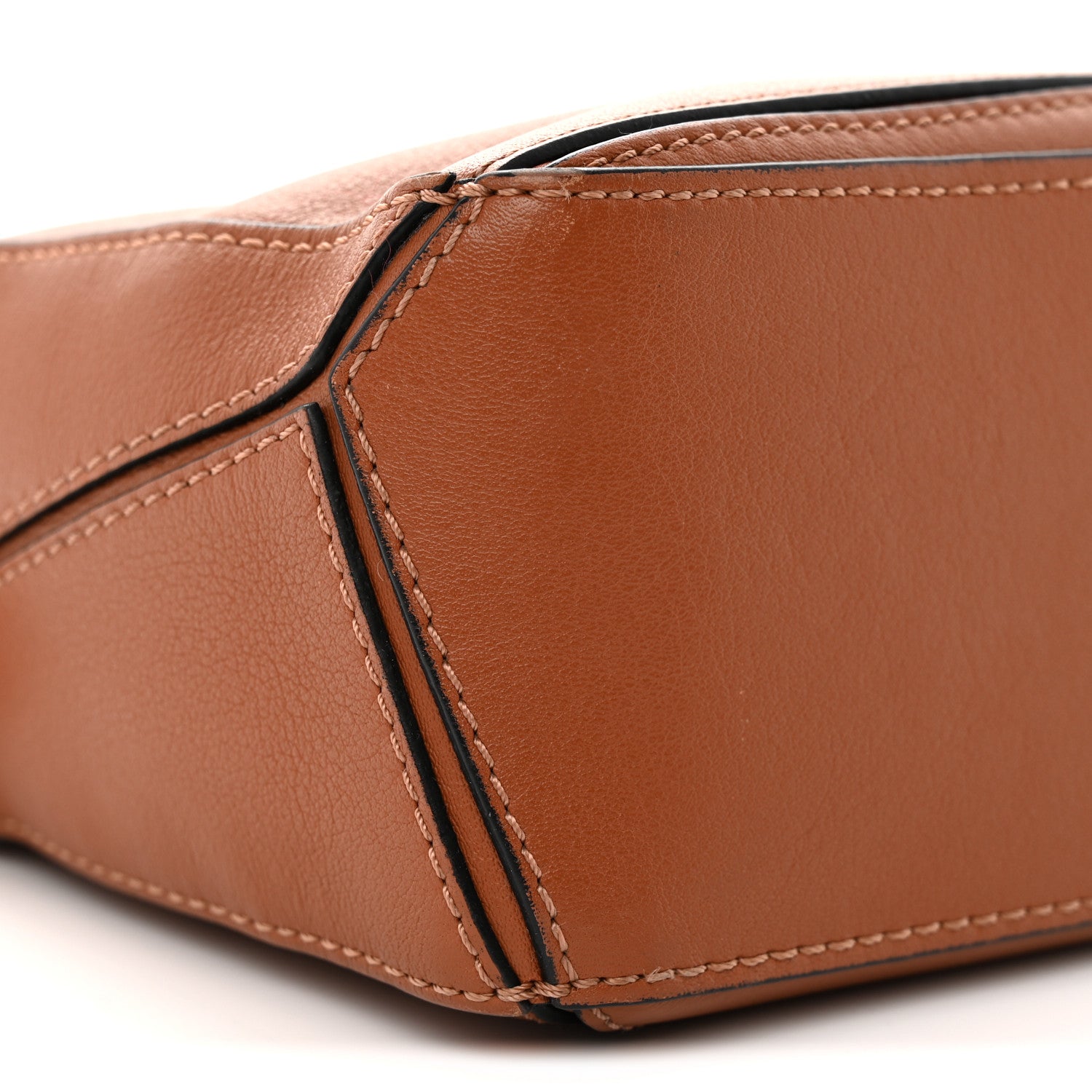 Calfskin Mini Puzzle Bag Tan