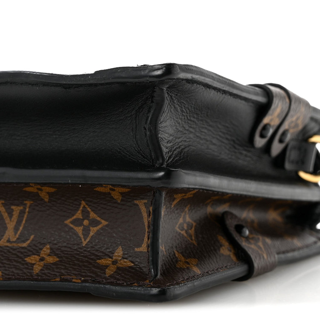 Reverse Monogram Trunk Clutch