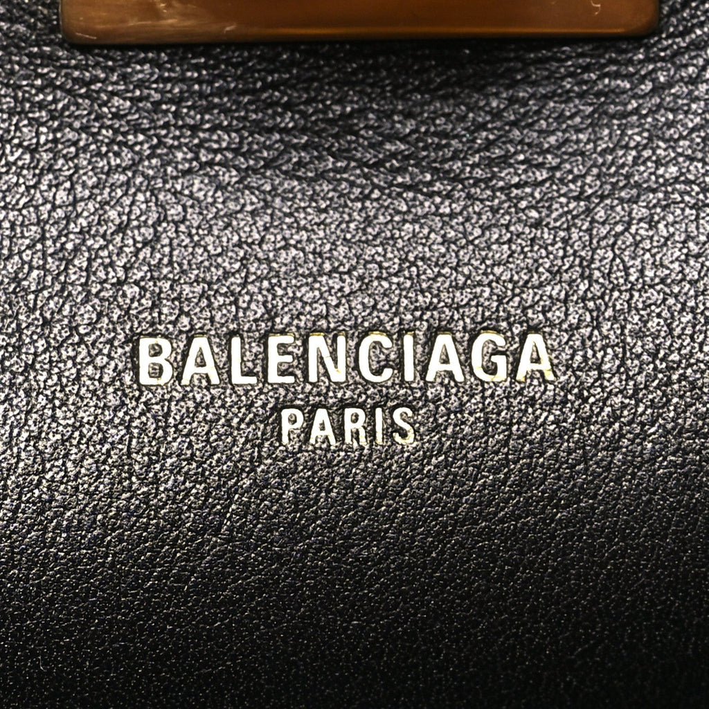 Smooth Calfskin Medium Le 7 Shoulder Bag Black
