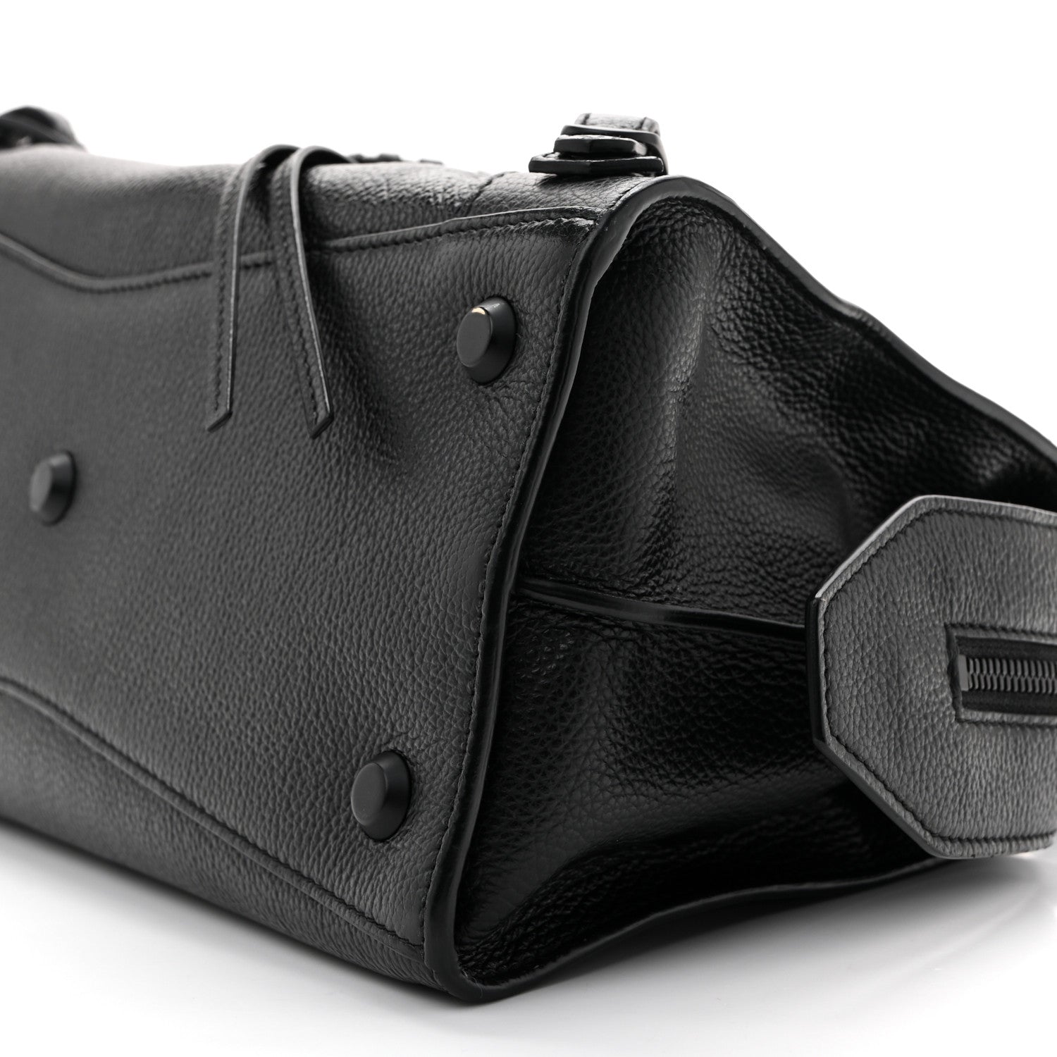 Grained Calfskin Neo Classic Black Hardware S City Black