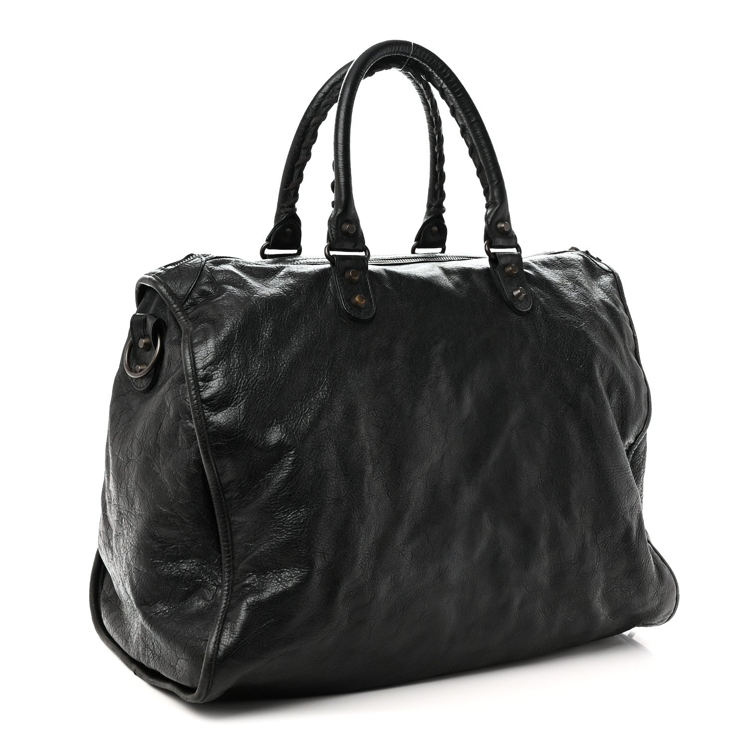 Agneau Classic Hardware Kraft Black