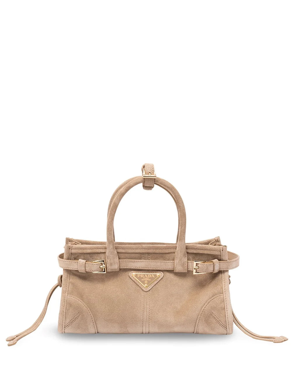 Prada Women `Prada Bonnie` Mini Suede Handbag