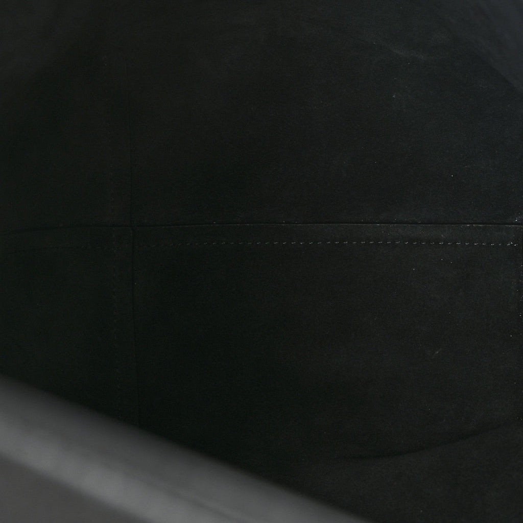 Grained Calfskin Medium N/S Park Tote Black