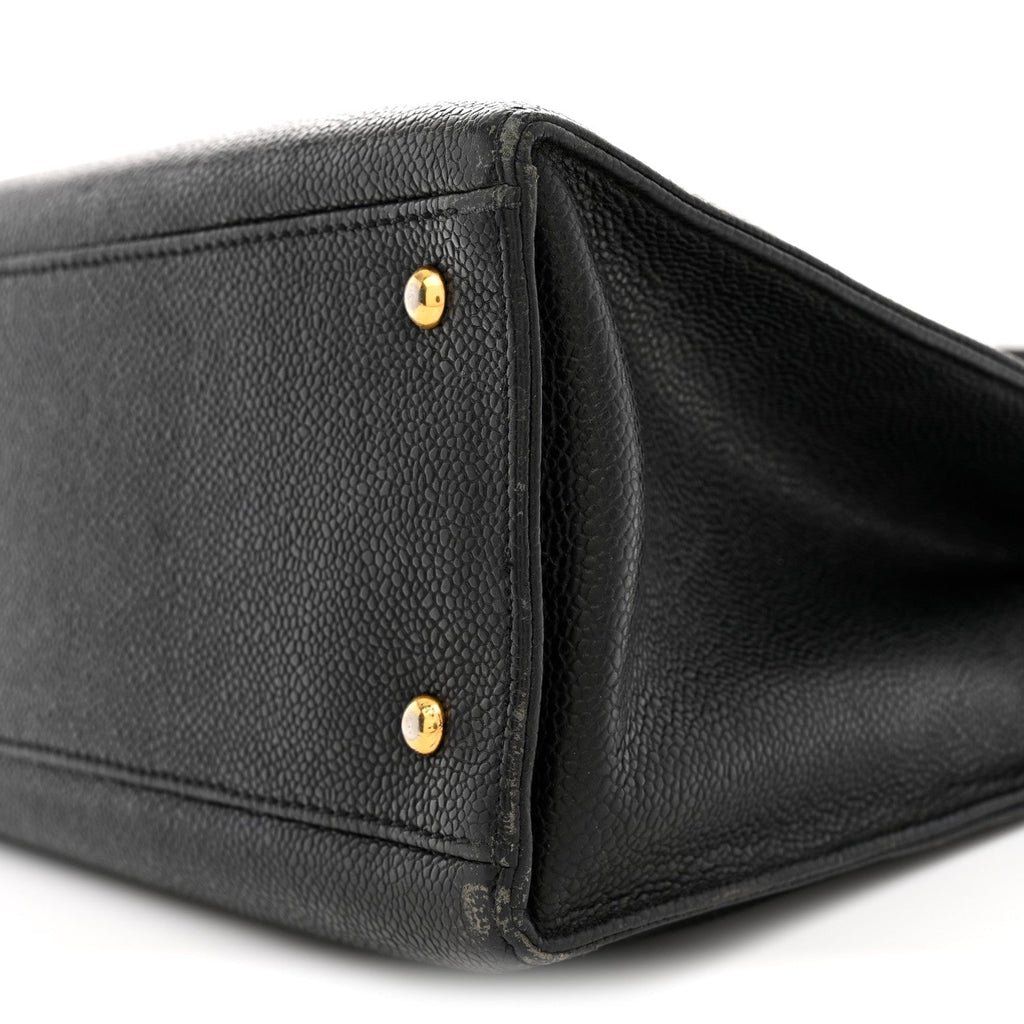Caviar Shoulder Bag Black