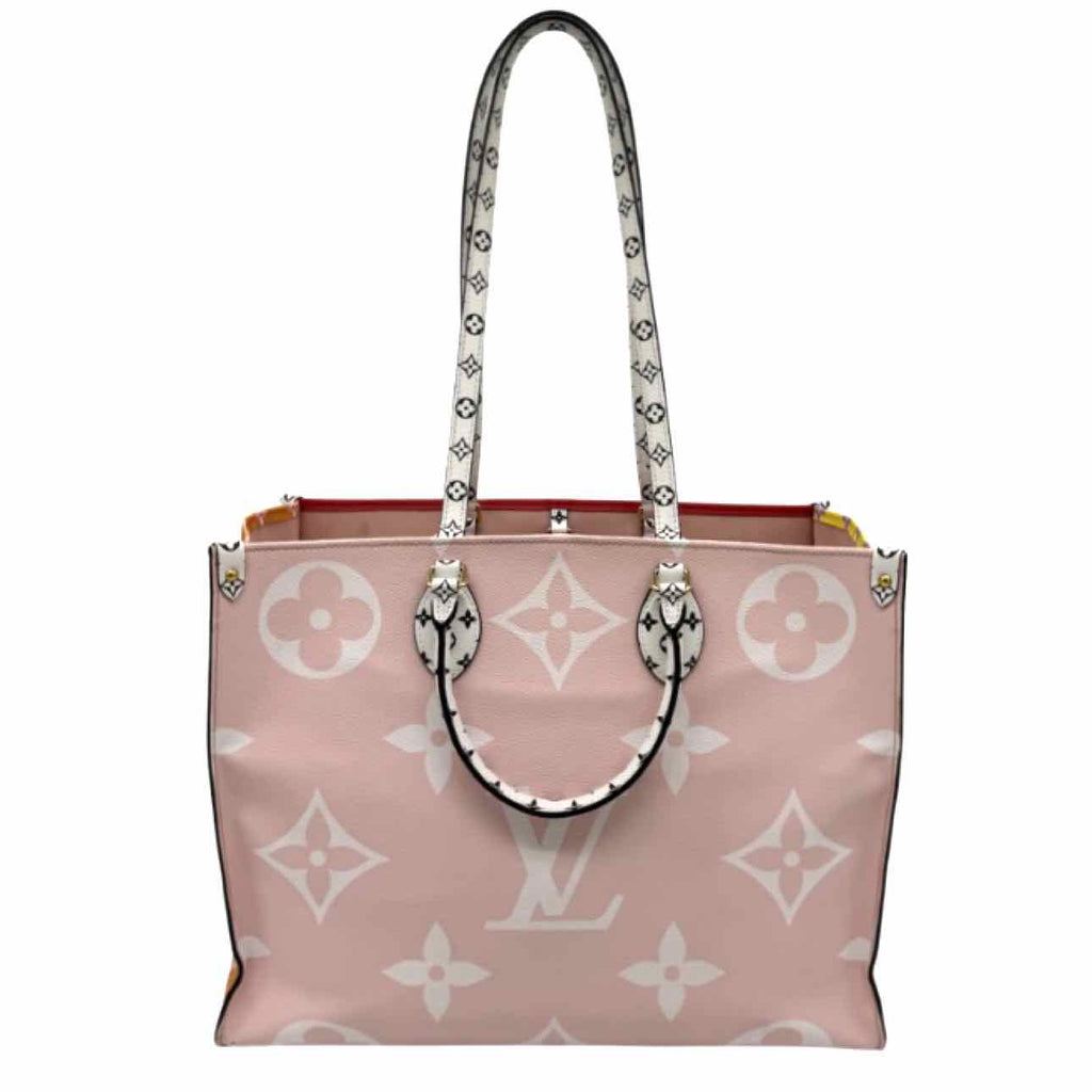 LOUIS VUITTON Monogram Giant OnTheGo GM Rouge Rose