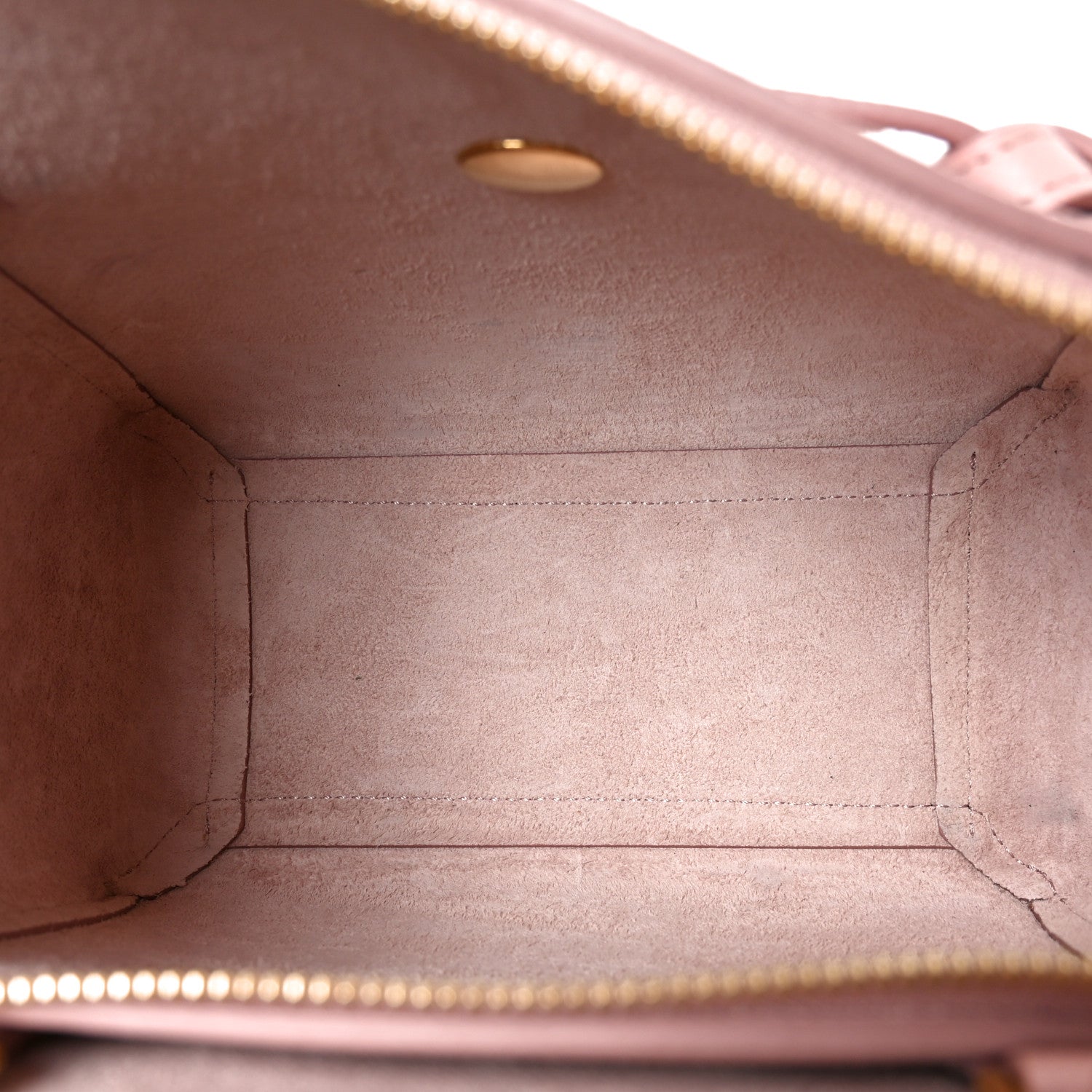 Grained Calfskin Nano Belt Bag Vintage Pink