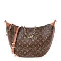 Reverse Monogram Loop Hobo