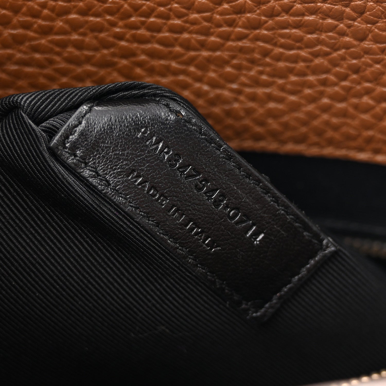 Grained Calfskin Large Souple Sac De Jour Carryall Cinnamon