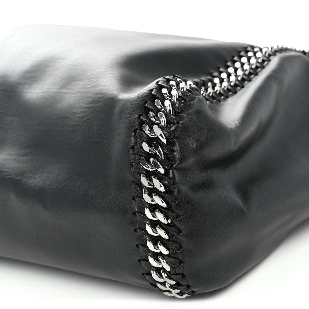 Alter Nappa Falabella Fine Chain Tote Black