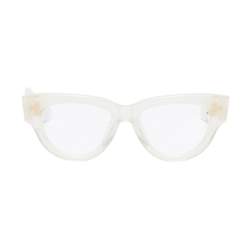 Valentino Eyeglasses Square Full Rim, Crystal Burgundy Frame and Clear Demo Lens Lens VLX-125B