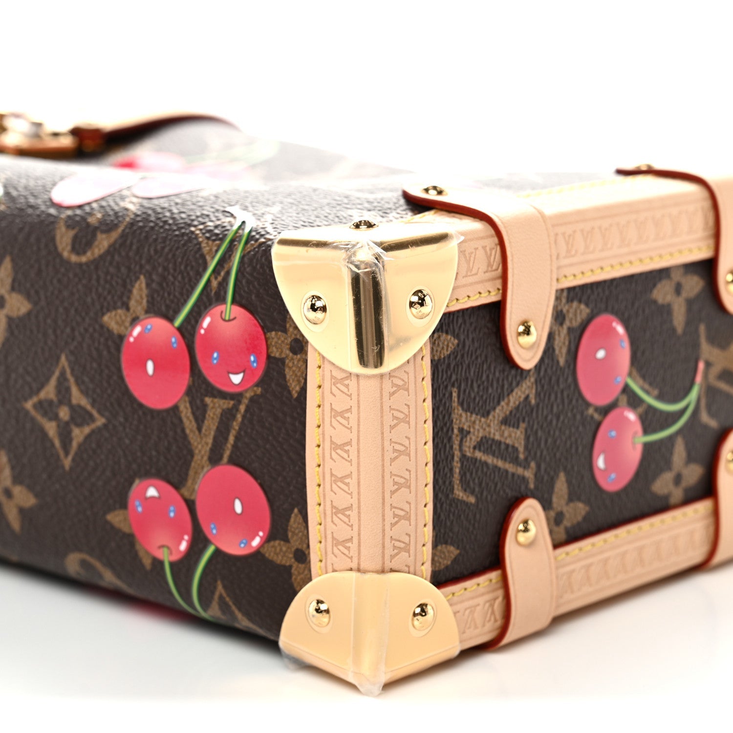 LV X TM Monogram Cerises Side Trunk MM