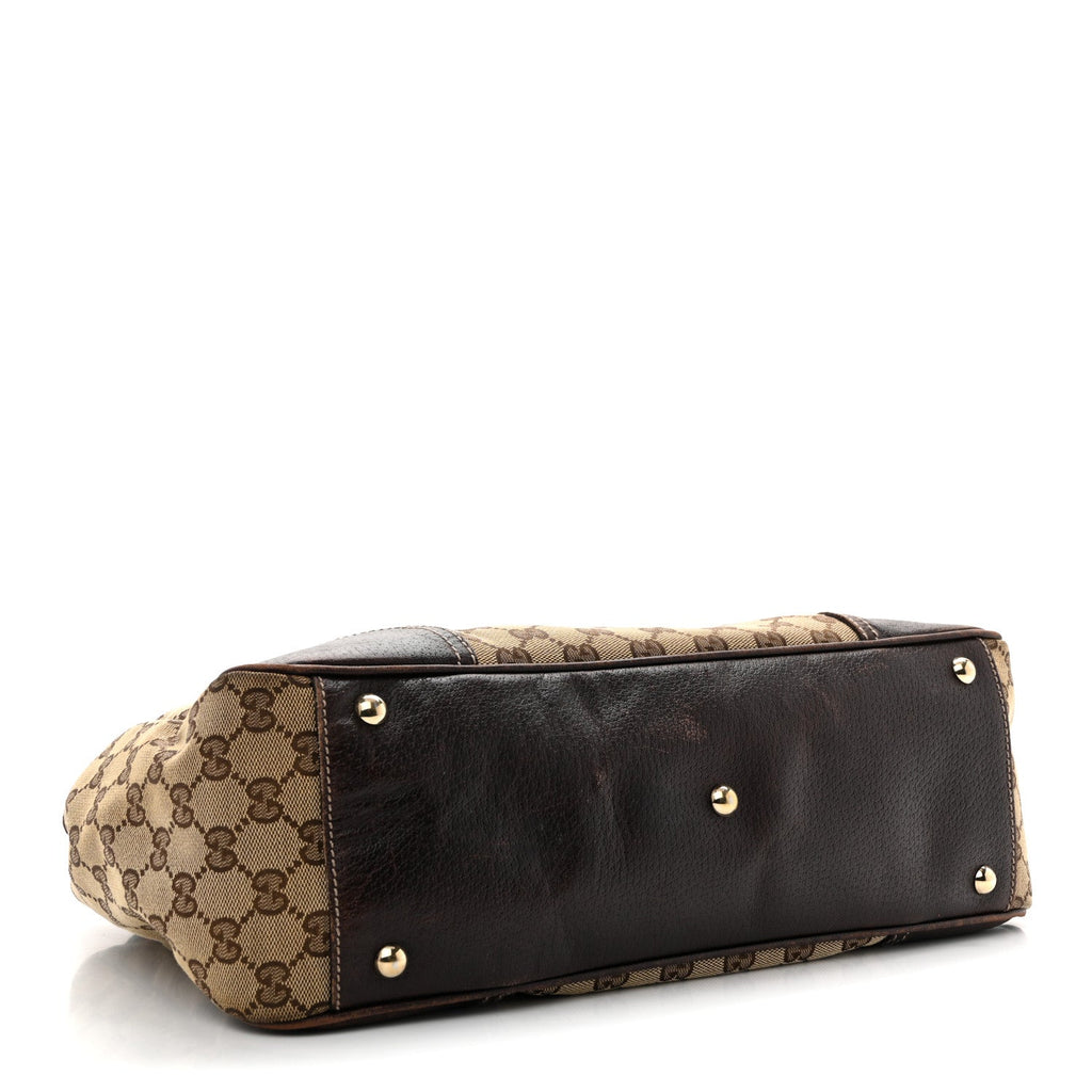 Monogram Medium Princy Tote Dark Brown