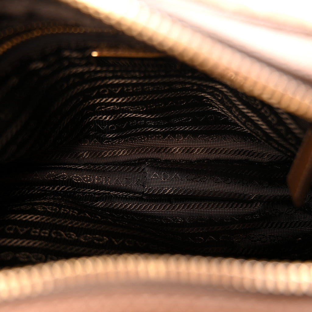 Tessuto Nylon Saffiano Re-Edition 1978 Messenger Bag Sughero Sughero
