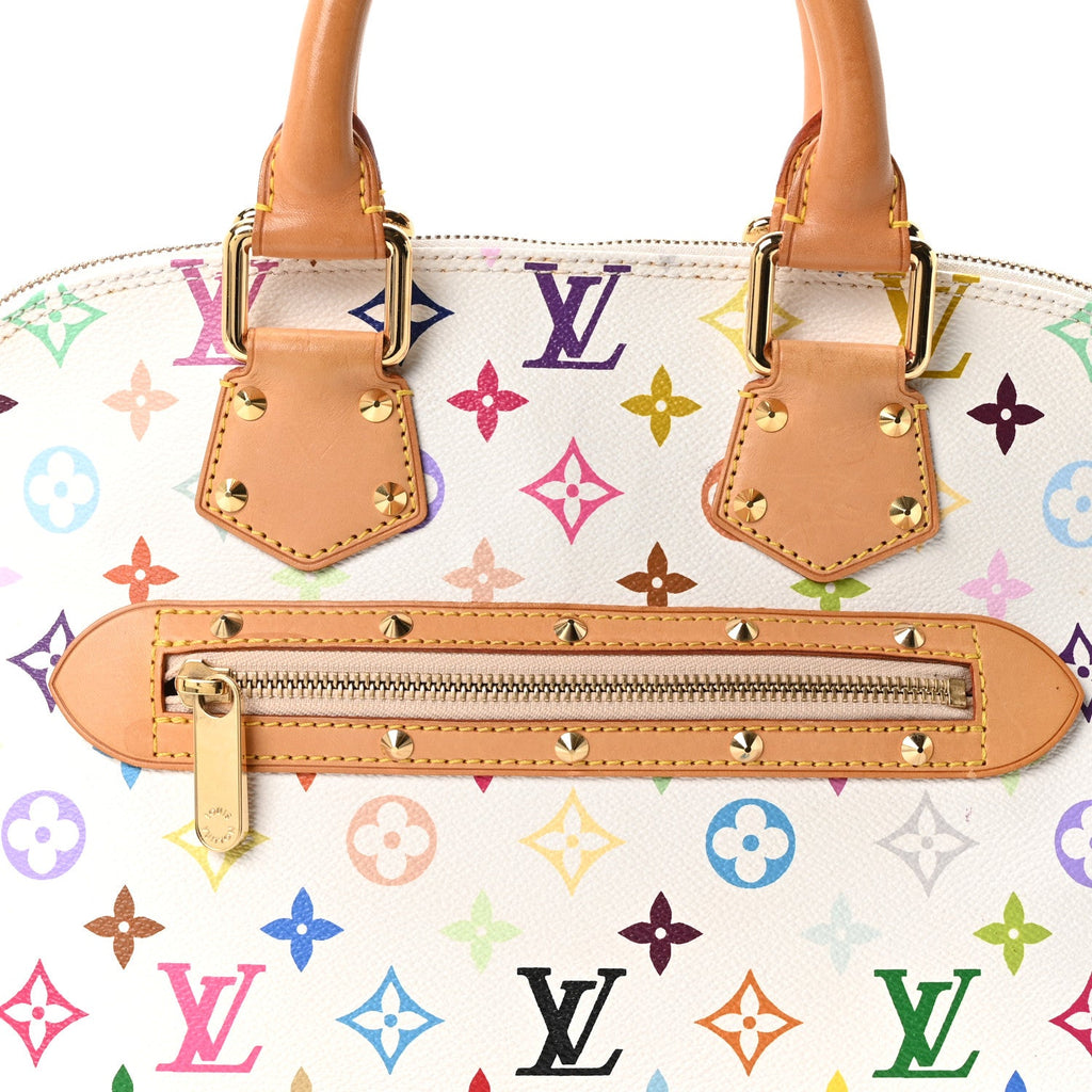 Monogram Multicolor Alma White