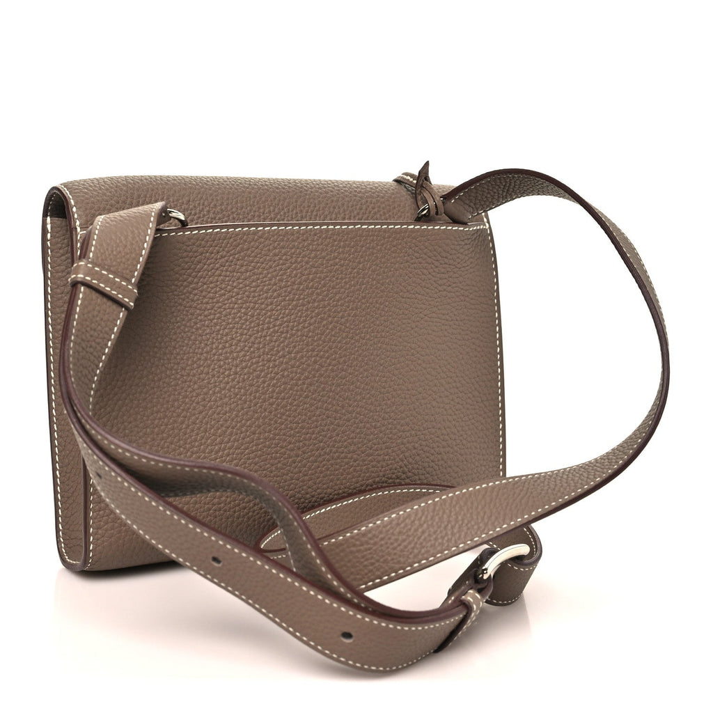 Togo Sac A Depeches 21 Messenger Bag Etoupe