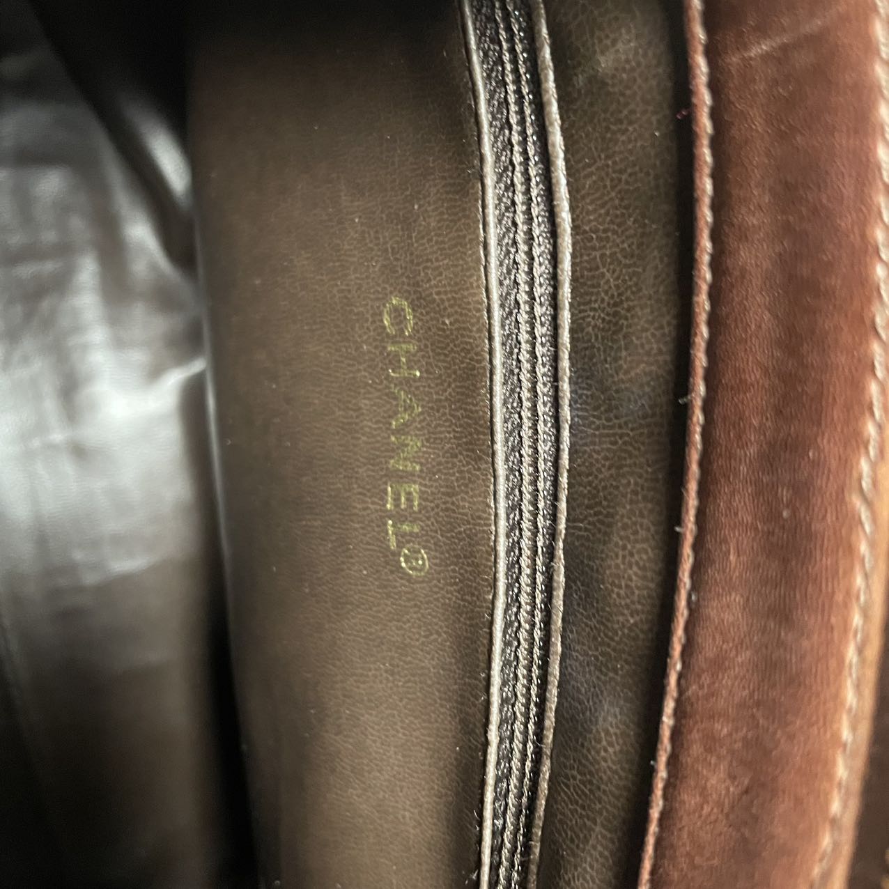 Chanel Vintage Timeless Tote Burgundy Red 1994