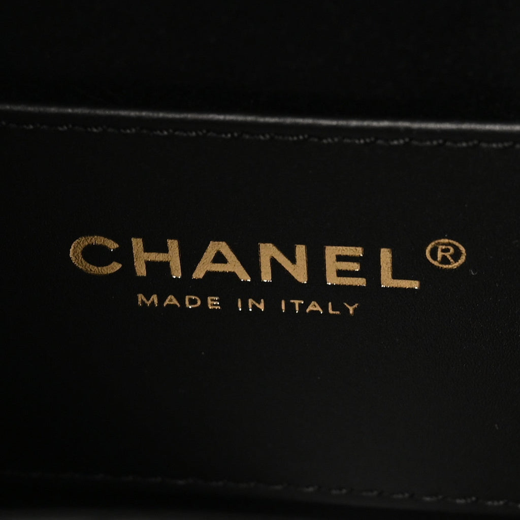 Caviar Quilted Small Chanel 25 Handbag Black
