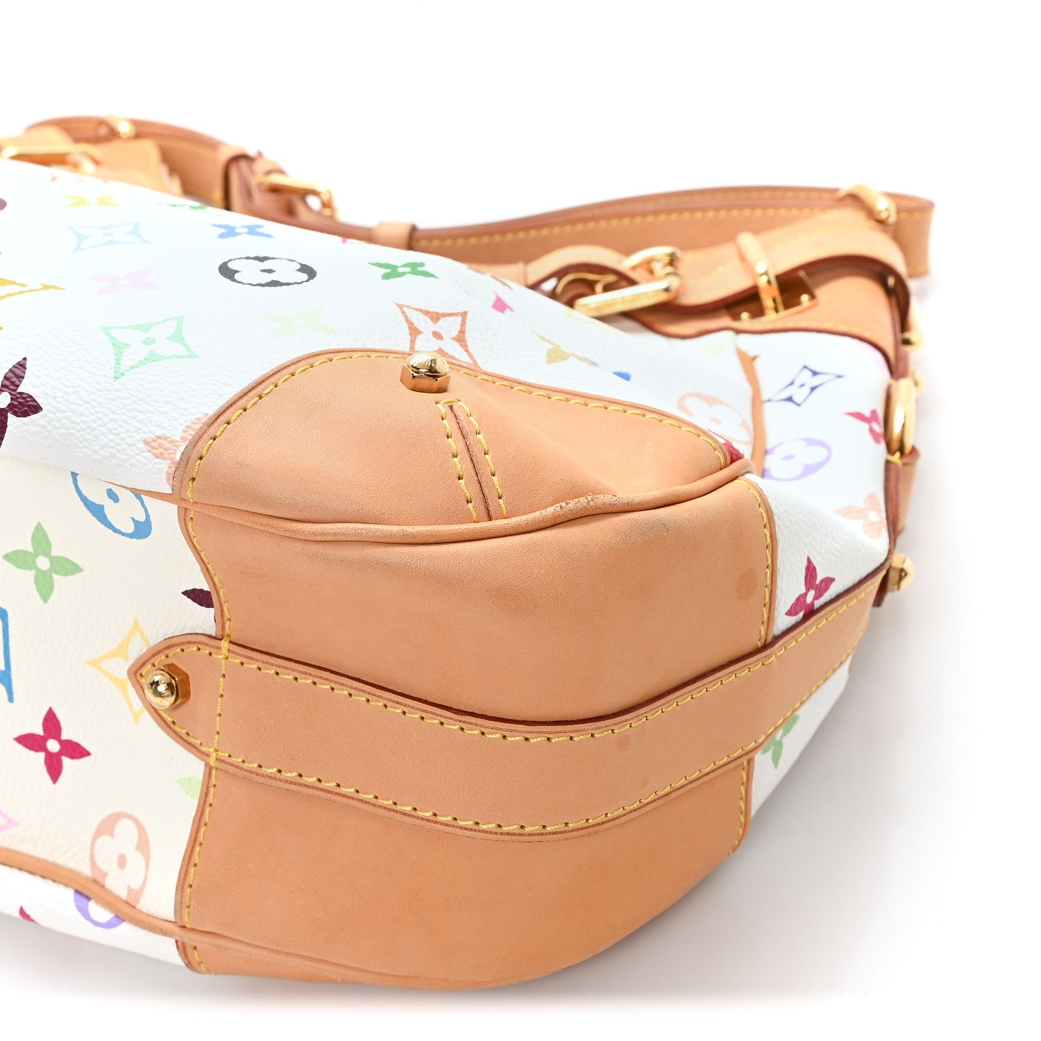 Monogram Multicolor Greta White