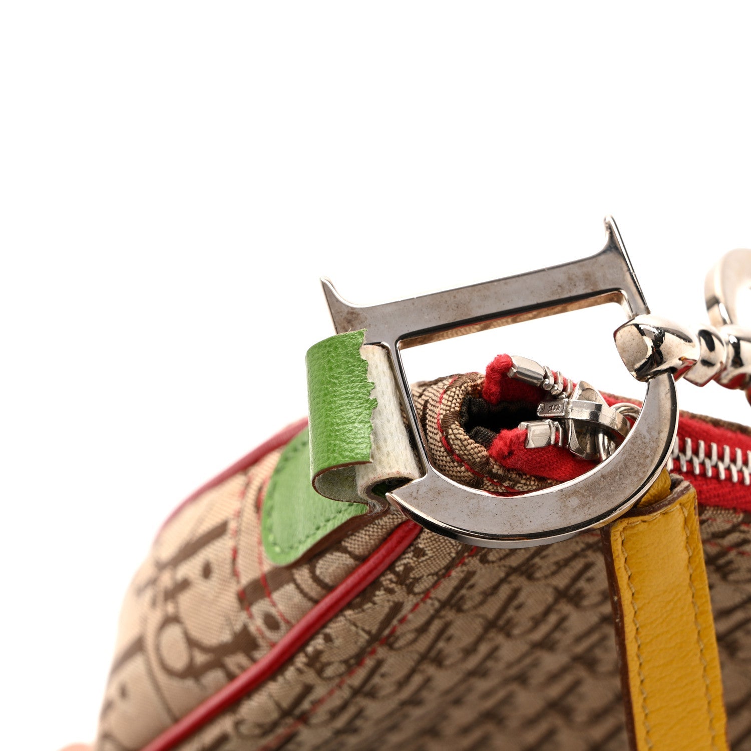 Monogram Rasta Saddle Pochette Beige