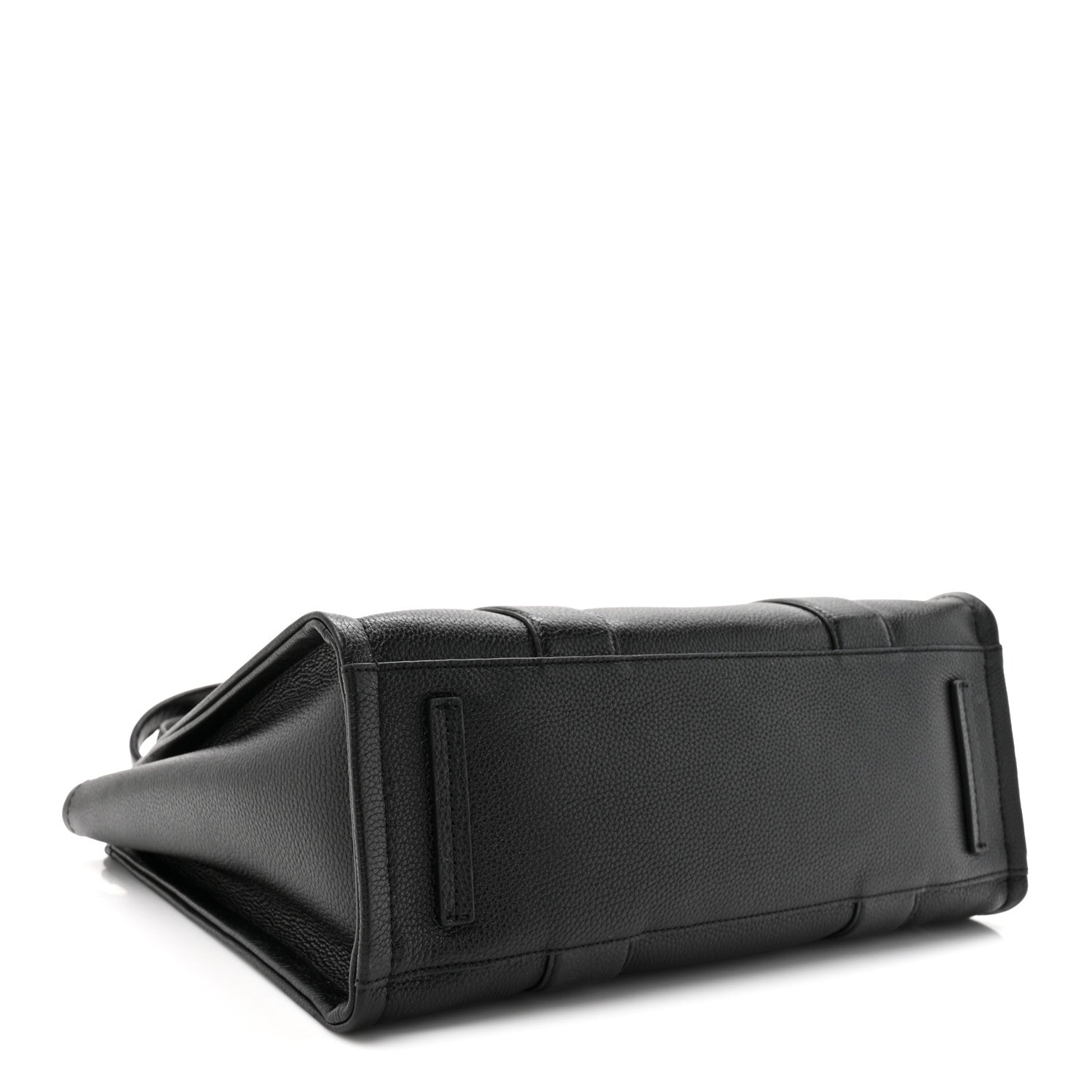 Grained Calfskin Large The Tote Bag Black