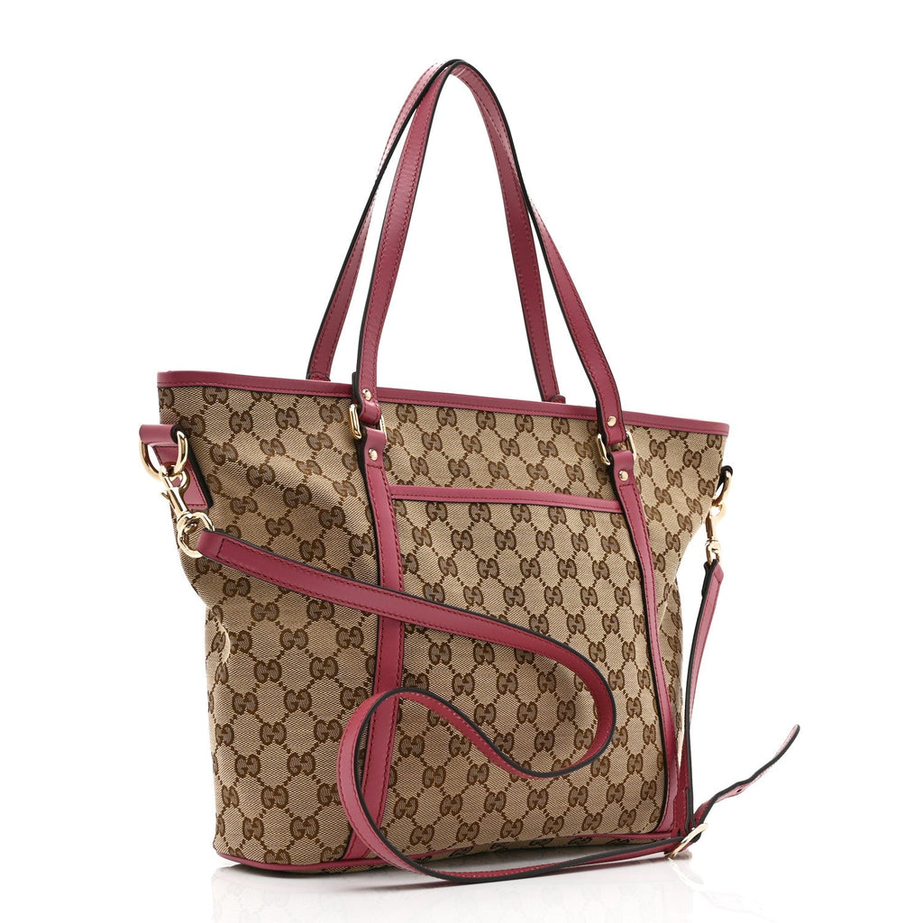 GG Monogram Medium Joy Tote Peonia Flower
