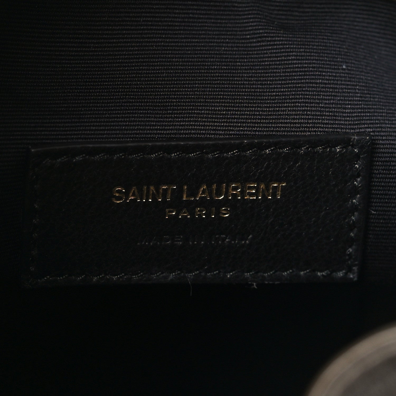 Lambskin Matelasse Monogram Joe Nano Bucket Bag Light Musk
