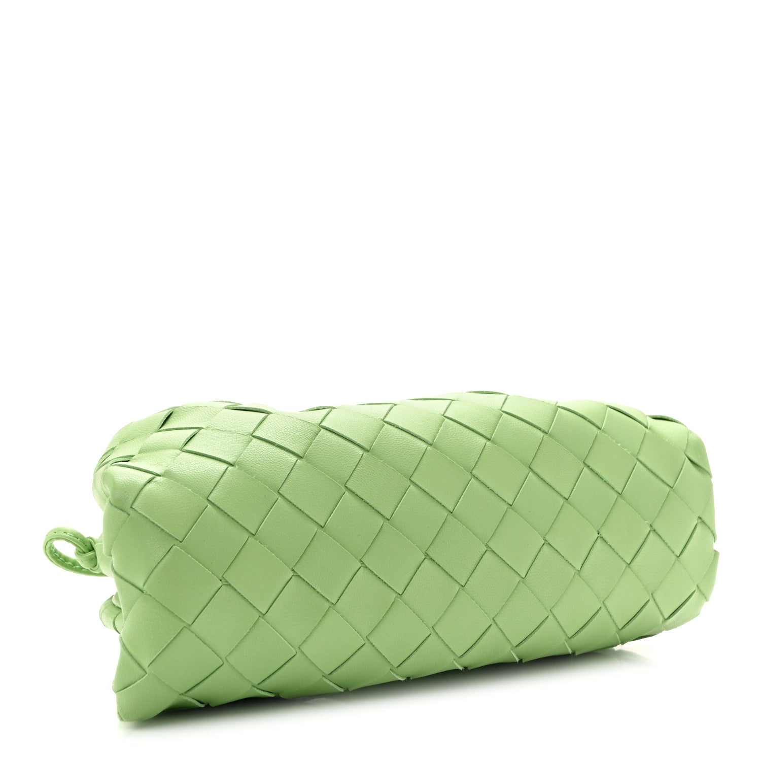 Nappa Intrecciato The Mini Pouch Pistachio