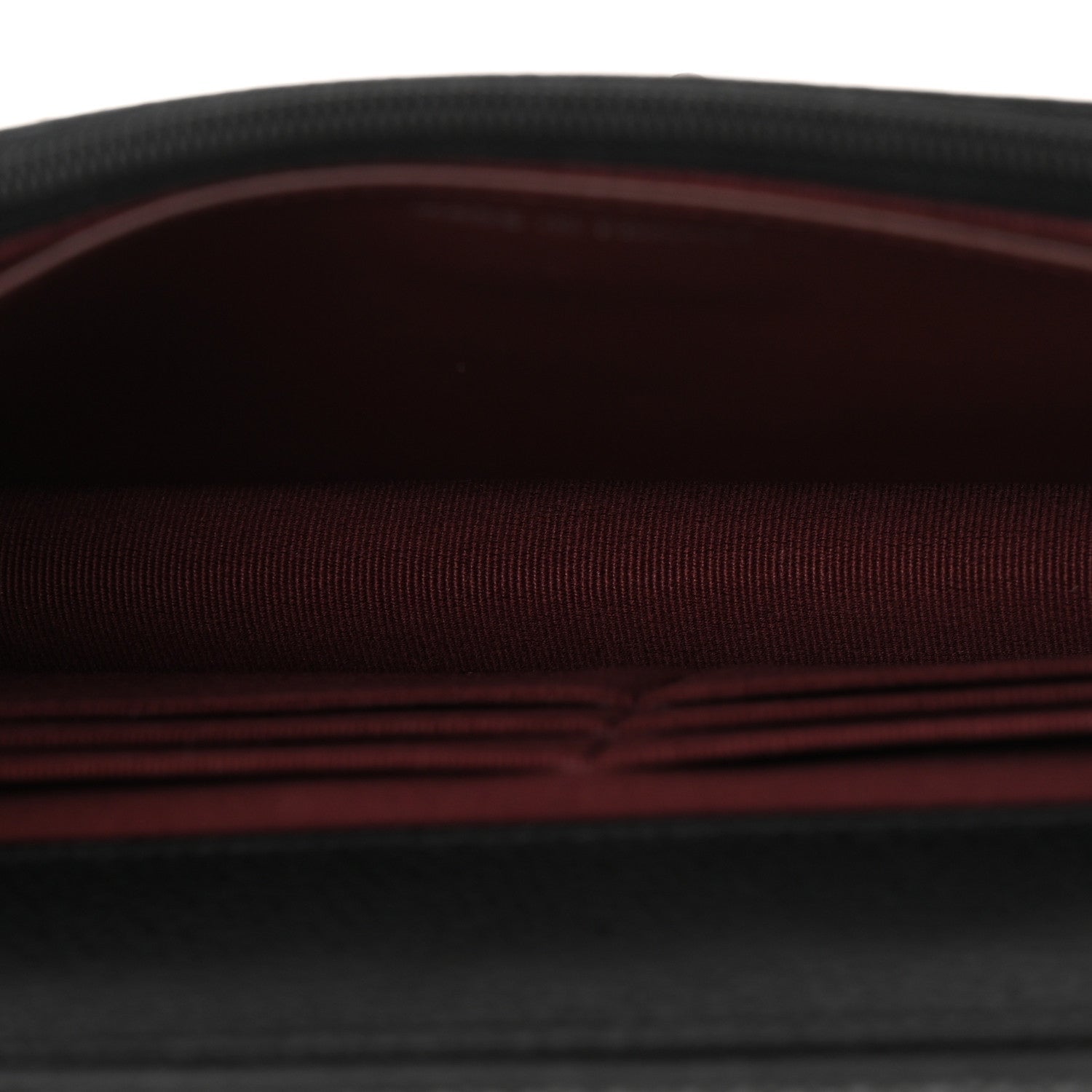 Caviar Quilted CC Turnlock Wallet On Chain WOC Black