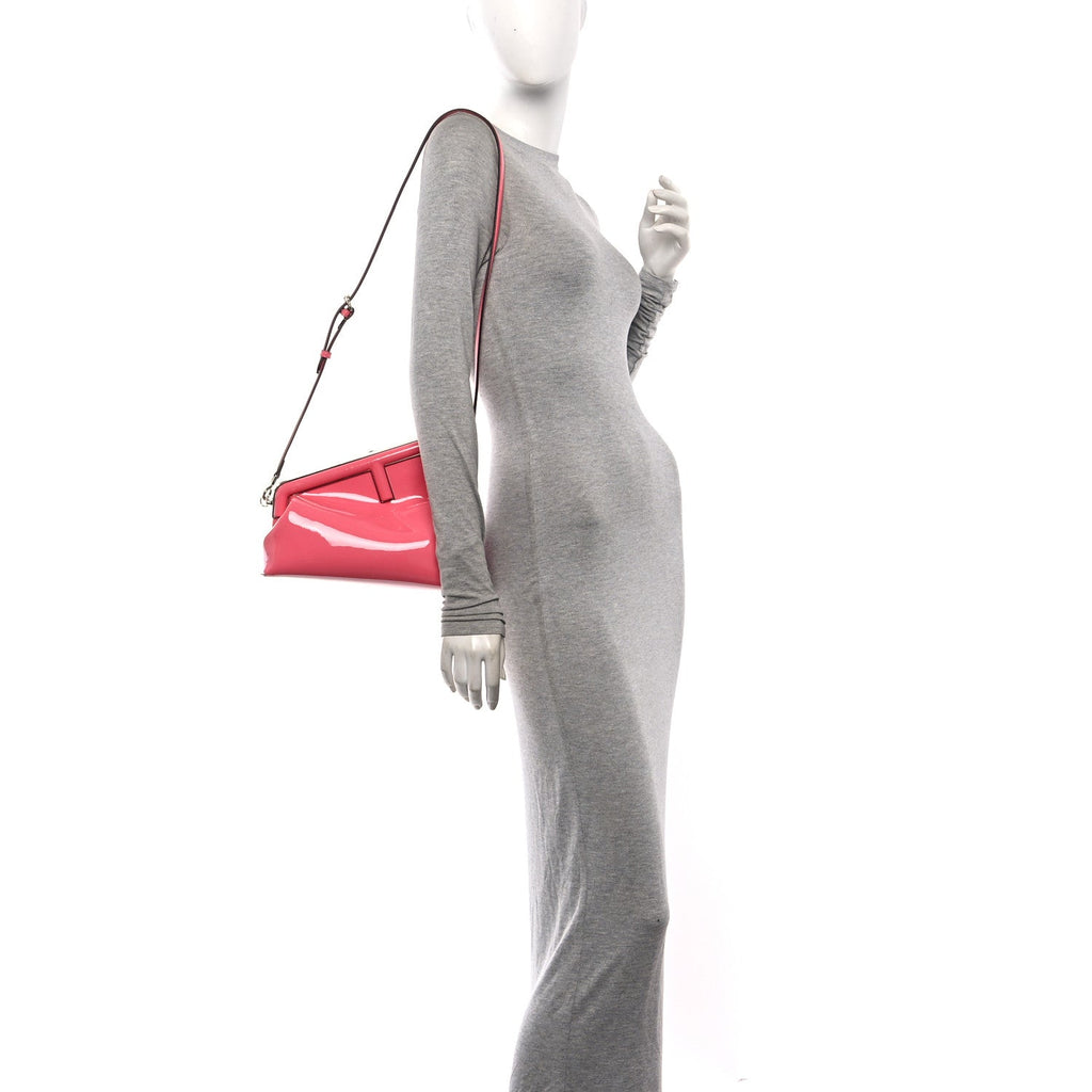Vitello Vernice Midi Fendi First Pink Dalia
